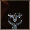 Nhẫn nữ kim cương nhân tạo Moissanite TAJ N1166 - tú an jewelry