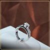 Nhẫn nữ kim cương nhân tạo Moissanite TAJ N1171 - tú an jewelry
