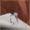 Nhẫn nữ kim cương nhân tạo Moissanite TAJ N1177 - tú an jewelry