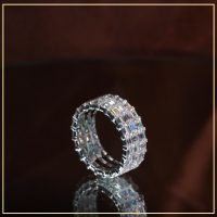 Nhẫn nữ kim cương nhân tạo Moissanite TAJ N1182 - tú an jewelry