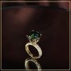 Nhẫn nữ kim cương nhân tạo Moissanite TAJ N1187 - tú an jewelry
