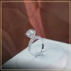 Nhẫn nữ kim cương nhân tạo Moissanite TAJ N1190 - tú an jewelry