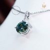 dây chuyền kim cương nhân tạo cao cấp d1014 tú an jewelry