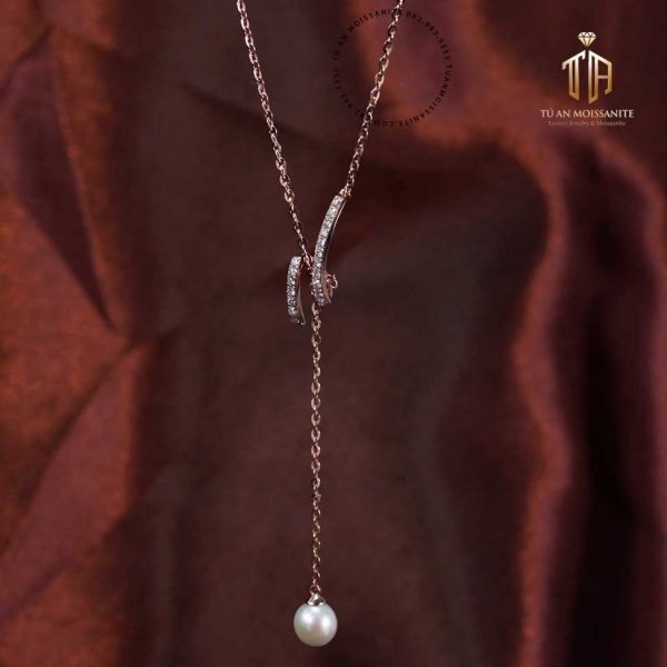 dây chuyền kim cương nhân tạo cao cấp moissanite d1012 tú an jewelry