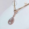dây chuyền kim cương nhân tạo cao cấp moissanite d1013 tú an jewelry