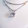 dây chuyền kim cương nhân tạo moissanite d1016