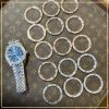 đồng hồ Rolex độ kim cương nhân tạo moissanite taj w1011 tú an jewelry