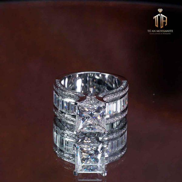 nhẫn kim cương nhân tạo cao cấp n1186 tú an jewelry
