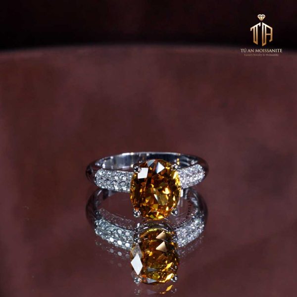 nhẫn kim cương nhân tạo moissanite n1191 tú an jewelry