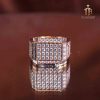 nhẫn nam kim cương nhân tạo moissnaite n1195 tú an moissnaite