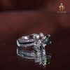 nhẫn nữ kim cương nhân tạo cao cấp moissanite n1193 tú an moissanite