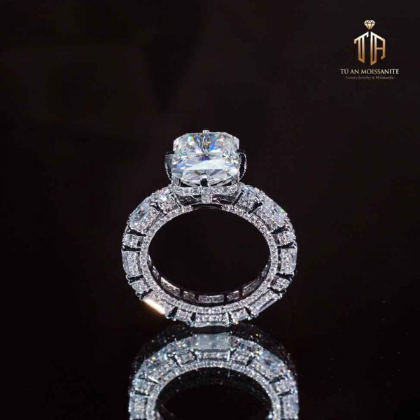 nhẫn nữ kim cương nhân tạo cao cấp n1170 tú an jewelry