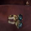 nhẫn nữ kim cương nhân tạo cao cấp n1187 tú an jewelry