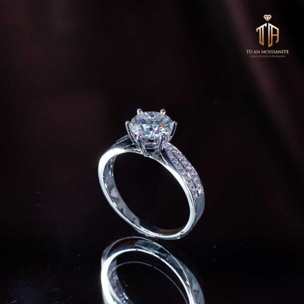 nhẫn nữ kim cương nhân tạo cao cấp n1188 tú an jewelry
