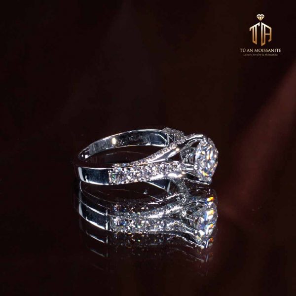 nhẫn nữ kim cương nhân tạo moissanite n1177 tú an jewelry