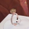 nhẫn nữ kim cương nhân tạo moissanite n1180 tú an moissanite