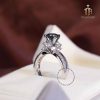 nhẫn nữ kim cương nhân tạo moissanite n1193 tú an moissanite