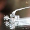 bông tai kim cương đẹp taj bt1187