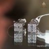 bông tai kim cương đẹp taj bt1187
