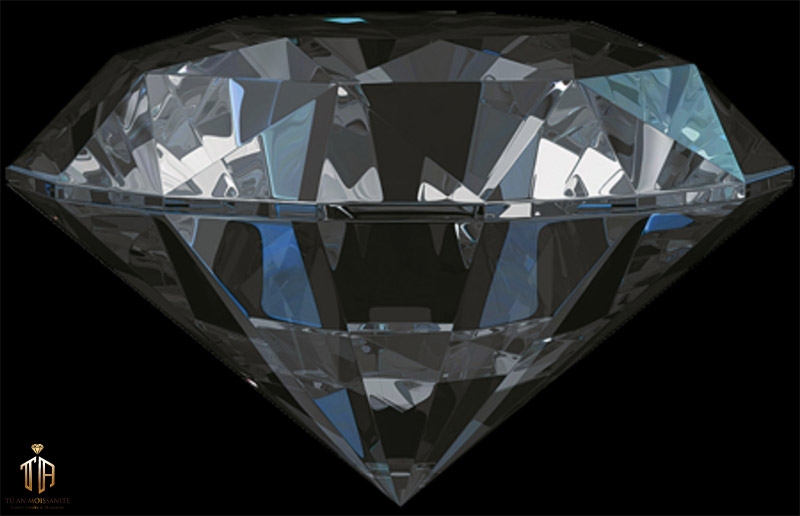 hình ảnh kim cương đen