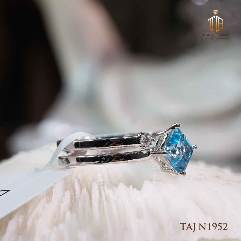 nhẫn kim cương đẹp taj n1952