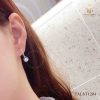 bông tai kim cương đẹp bt1204