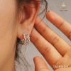 bông tai kim cương thiên nhiên taj bt1215