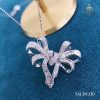 dây chuyền kim cương taj d1230
