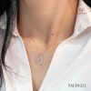 dây chuyền kim cương thiên nhiên d1232