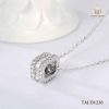 dây chuyền kim cương thiên nhiên taj d1238