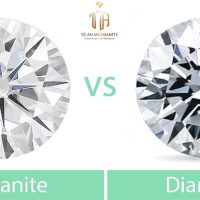 kim cương và đá moissanite