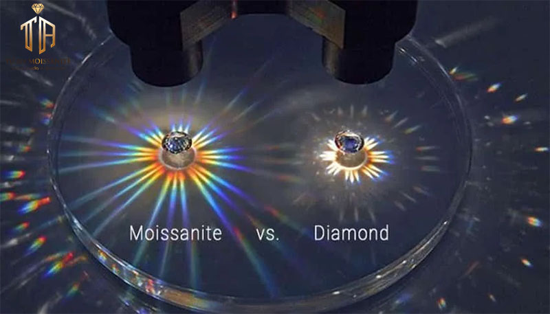 nên chọn moisanite hay kim cương