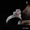 nhẫn kim cương thiên nhiên taj n2048