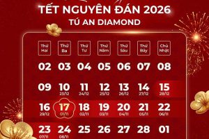 Thông Báo Lịch Nghỉ Tết Nguyên Đán 2026 Tú An Moissanite